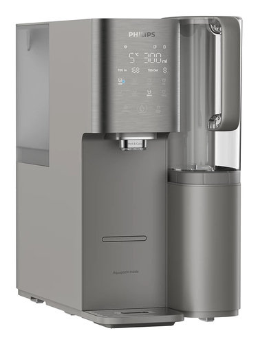 PHILIPS RO mineral water station ADD6921DG/10, Aquaporin, ambient + hot + chilled (compressor), UV-C, dark grey