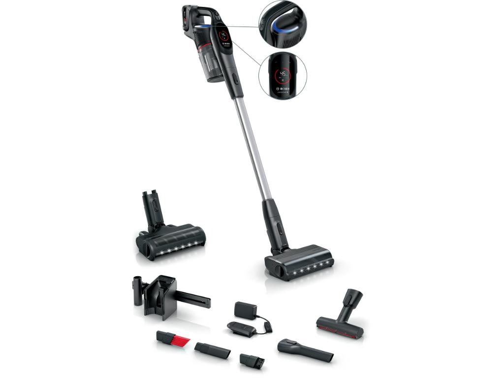 BOSCH Akumulatorski usisavačSerie 9 | UNLIMITED, CRNA1 Baterija, 60 minuta ECO  rada
