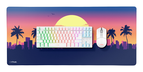 Trust GXT882 3-IN-1 Miami GTAGaming bundle, WRLS, Tastatura+miš+podloga