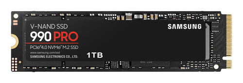 Samsung SSD 990 PRO 1TB NVMePCIe Gen 4.0 x4,7450MB/s read,6900MB/s write