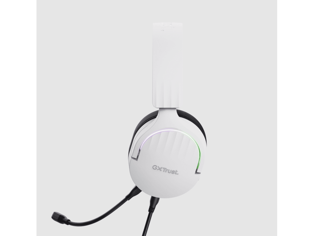 Trust GXT490W FAYZO 7.1 USB2.0, gaming slušalice, žičane,bijele, noise-cancelling mikrofon