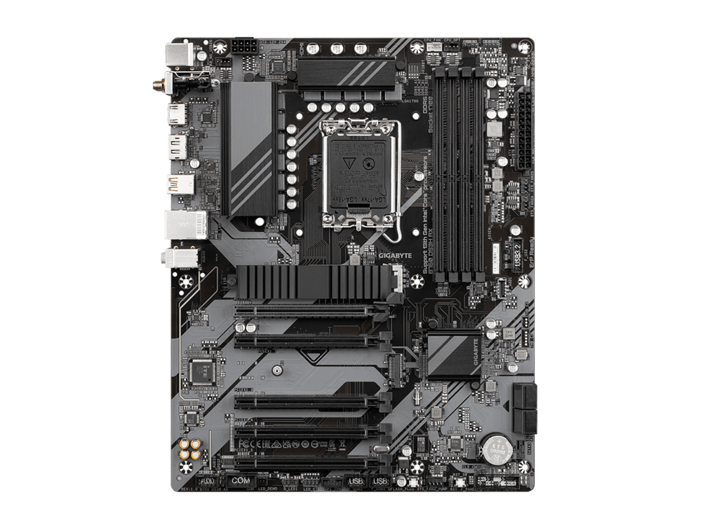 Gigabyte MB B760 DS3H AX DDR5LGA1700; 4xDDR5; 2xM.2, 4xSATA6xUSB; HDMI, DP; WIFI; ATX